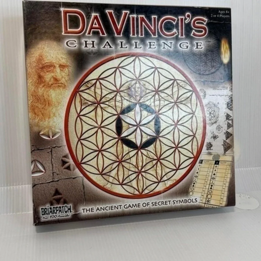 DaVinci Challenge Strategy Board Game,Award-Winning, Game Night, Family, Friends